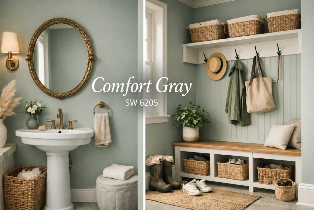Sherwin-Williams Comfort Gray (SW 6205)