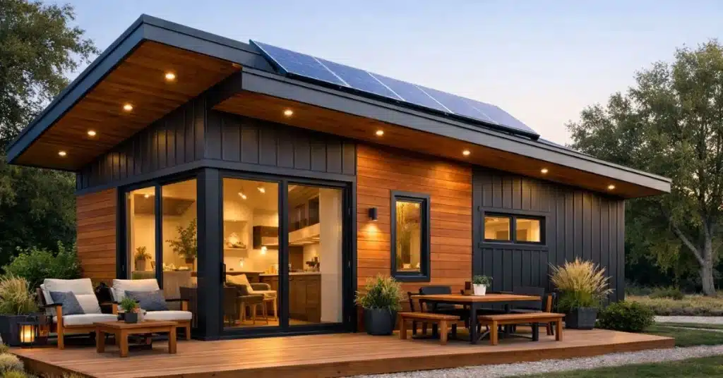Rooflines That Define Modern Tiny House Character