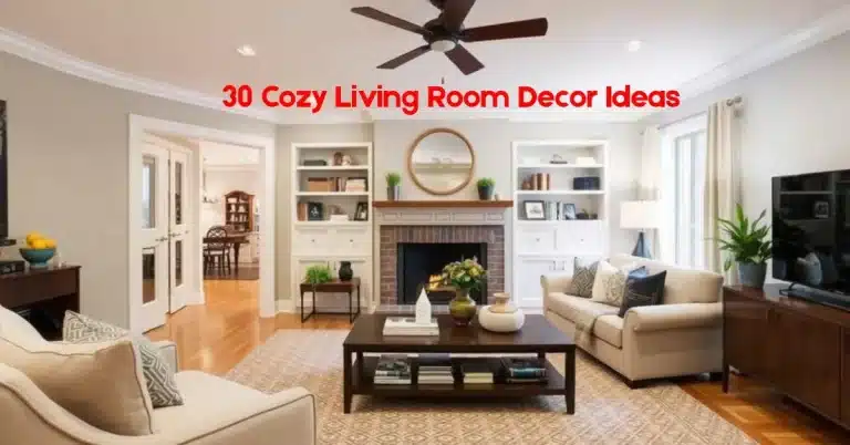 30 Cozy Living Room Decor Ideas for 2025 
