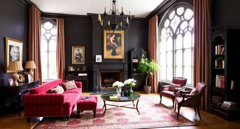 Gothic Living Room Ideas