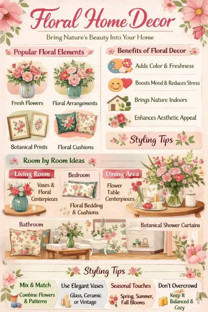 What Is Floral Home Decor?