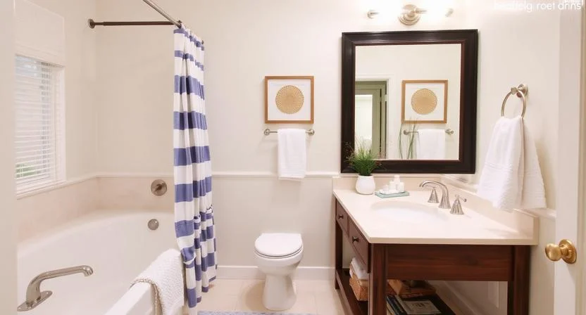 Coastal Home Decor Bathroom