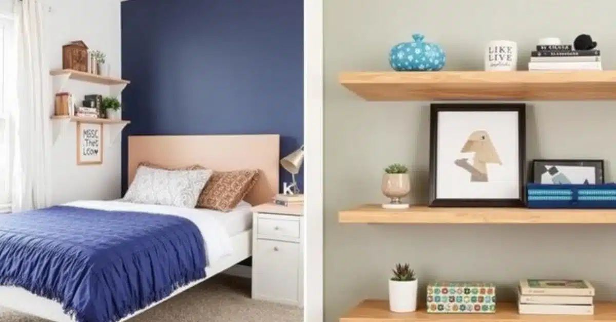 DIY Shelf Ideas for Small Rooms