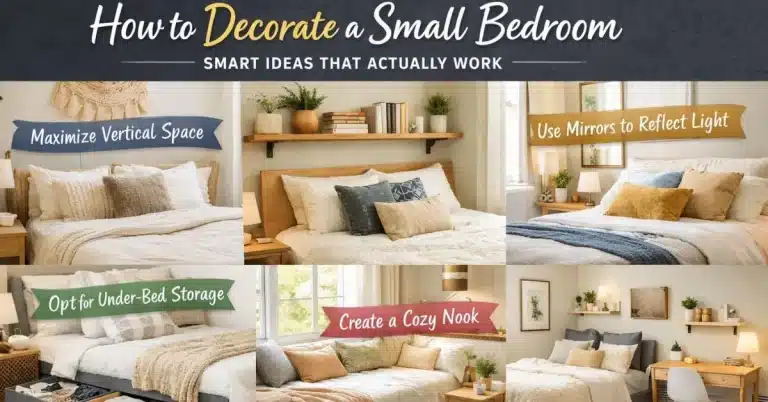 How to Decorate a Small Bedroom: Smart Ideas That Actually Work