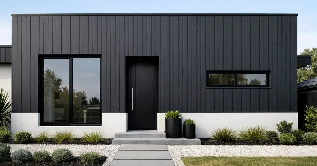 Modern Exterior Wall Design for Small House