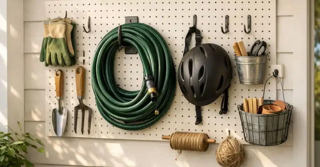 Mount a Pegboard to Your Porch Wall