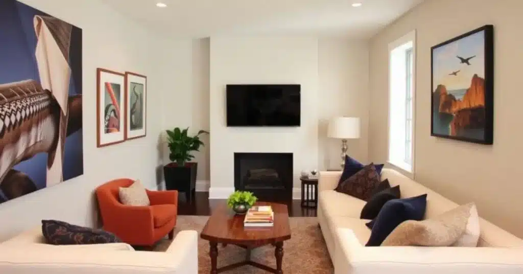 Place the TV on the Narrowest Wall