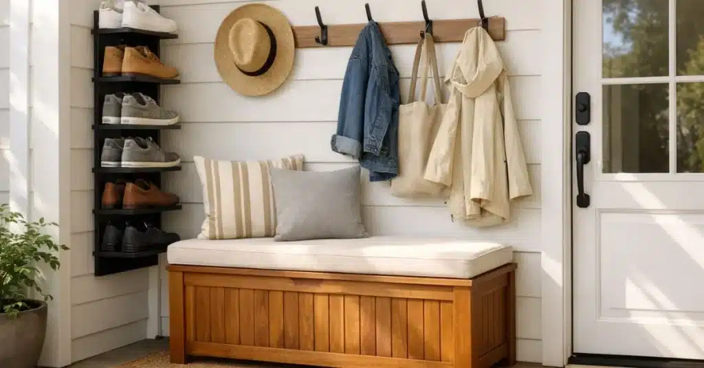Porch & Entryway Organization