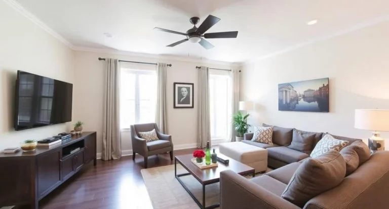 Simple Small Living Room Ideas With TV