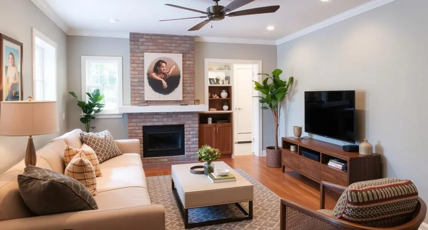 What Furniture Works Best in a Very Small Living Room ideas with TV