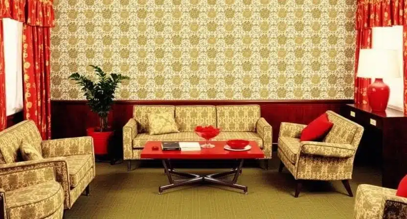 What Patterns and Textiles Were Used in 1970s Interiors