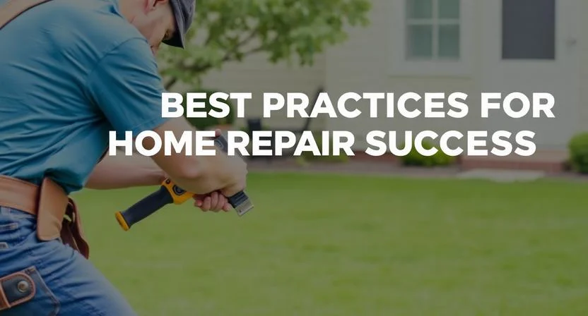 Best Practices for Home Repair Success