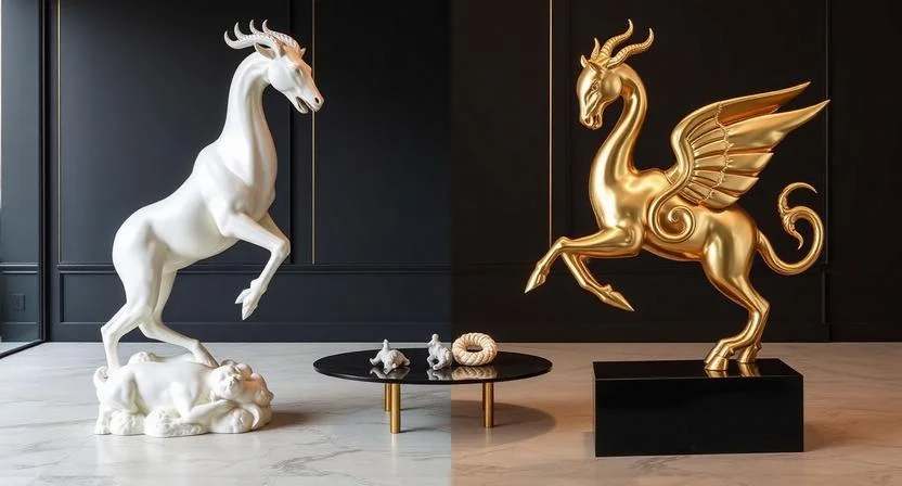 Luxurious Sculptures for Home Decor That Demand Attention