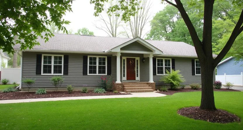 Small Ranch House Siding Ideas