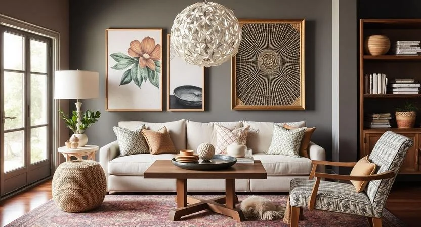What Materials and Techniques Define Artisan Decor